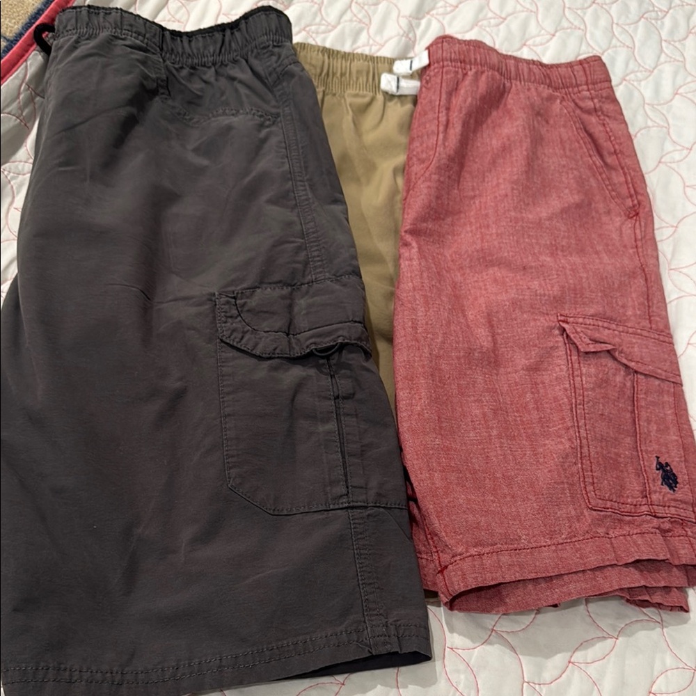 Stylish Tan Kids Shorts with Elastic Waist(3)